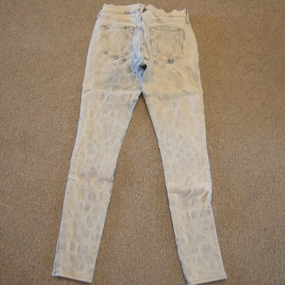Like New Excellent Condition True Religion Women Jeans sz 27 Made in Mexico - Picture 2 of 4